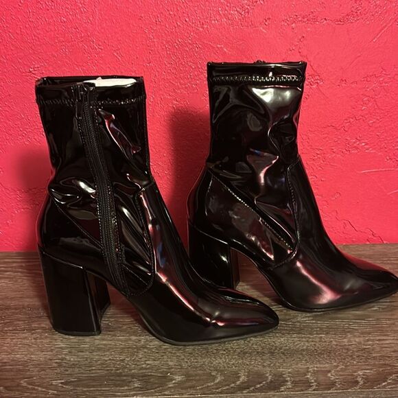 New Steve Madden Multiply whimsigoth, punk black boot. Sz 9. - Picture 3 of 15